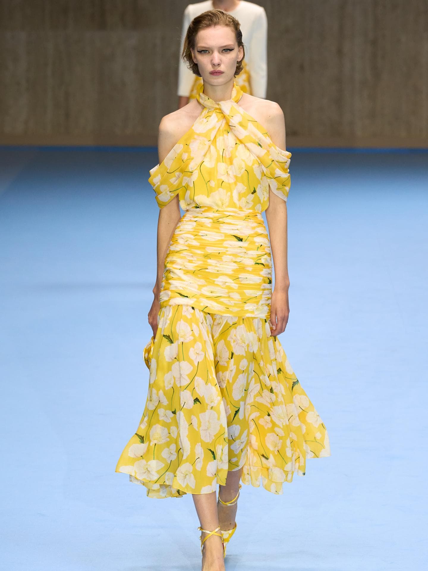 Carolina Herrera: Die größten Trends für Frühjahr/Sommer 2025 bei der New York Fashion Week Model bei Carolina Herrera