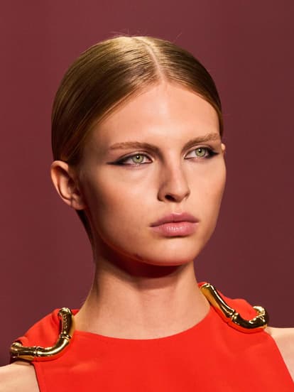 Model bei Gucci Show