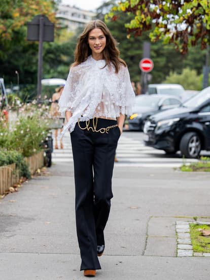 Karlie Kloss im Boho Style