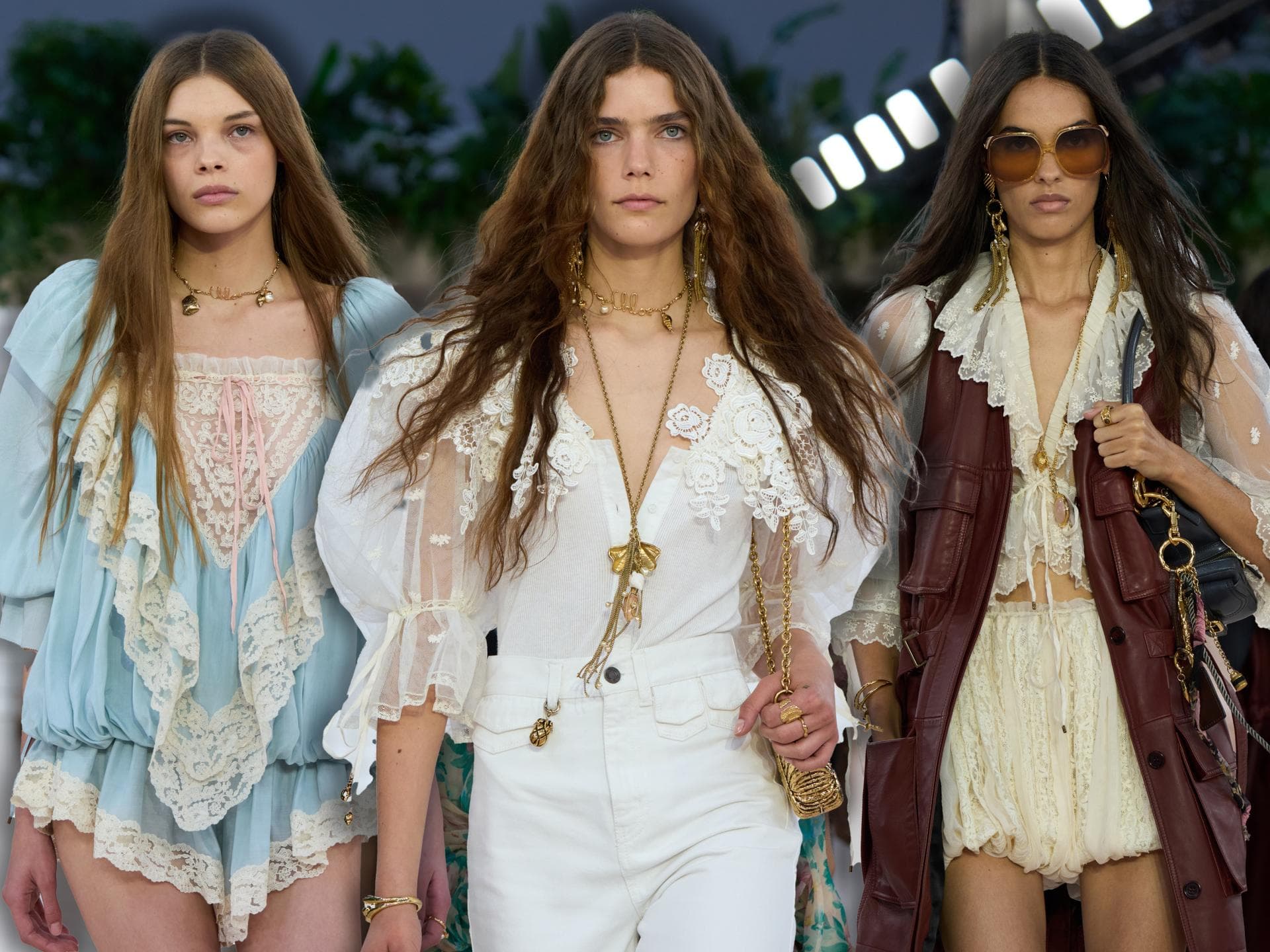 Boho Blusen Chloé Show