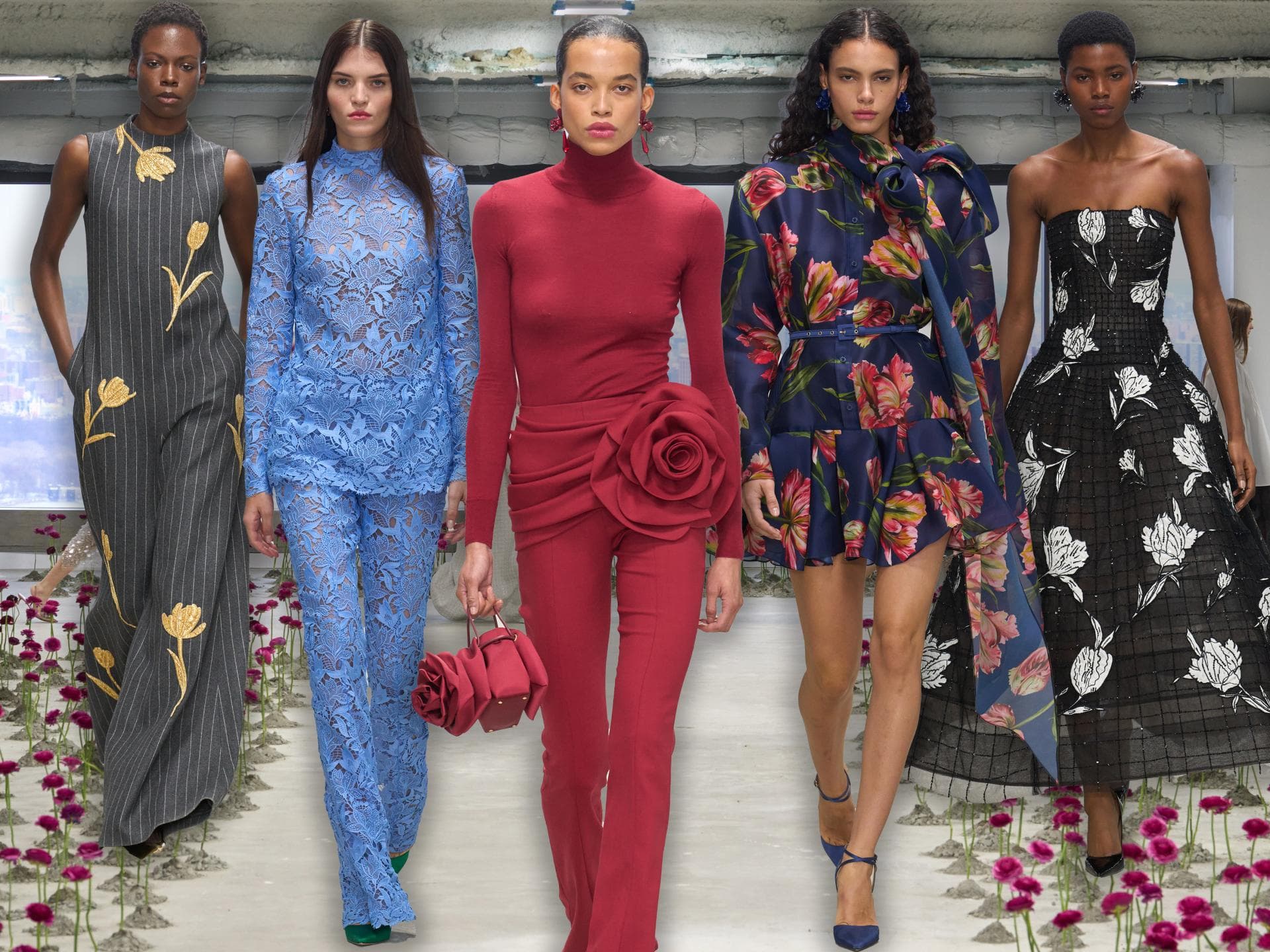 New York Fashion Week 2025: Carolina Herrera zeigt uns, dass wir florale Akzente ganzjährig brauchen Carolina Herrera