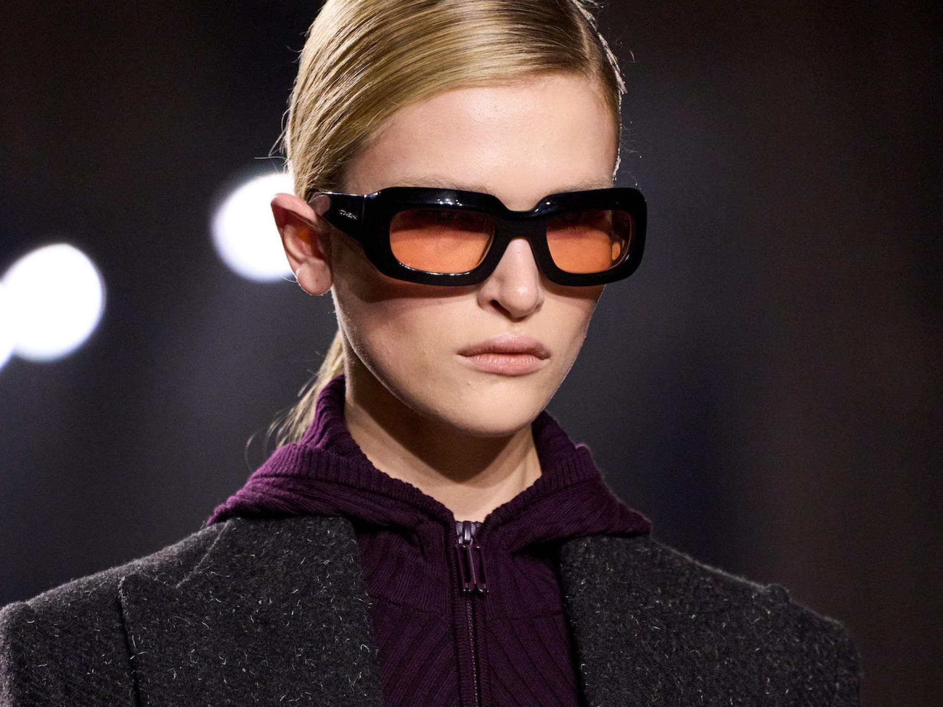 Sonnenbrille bei Victoria Beckham Show Sonnenbrille bei Victoria Beckham Show