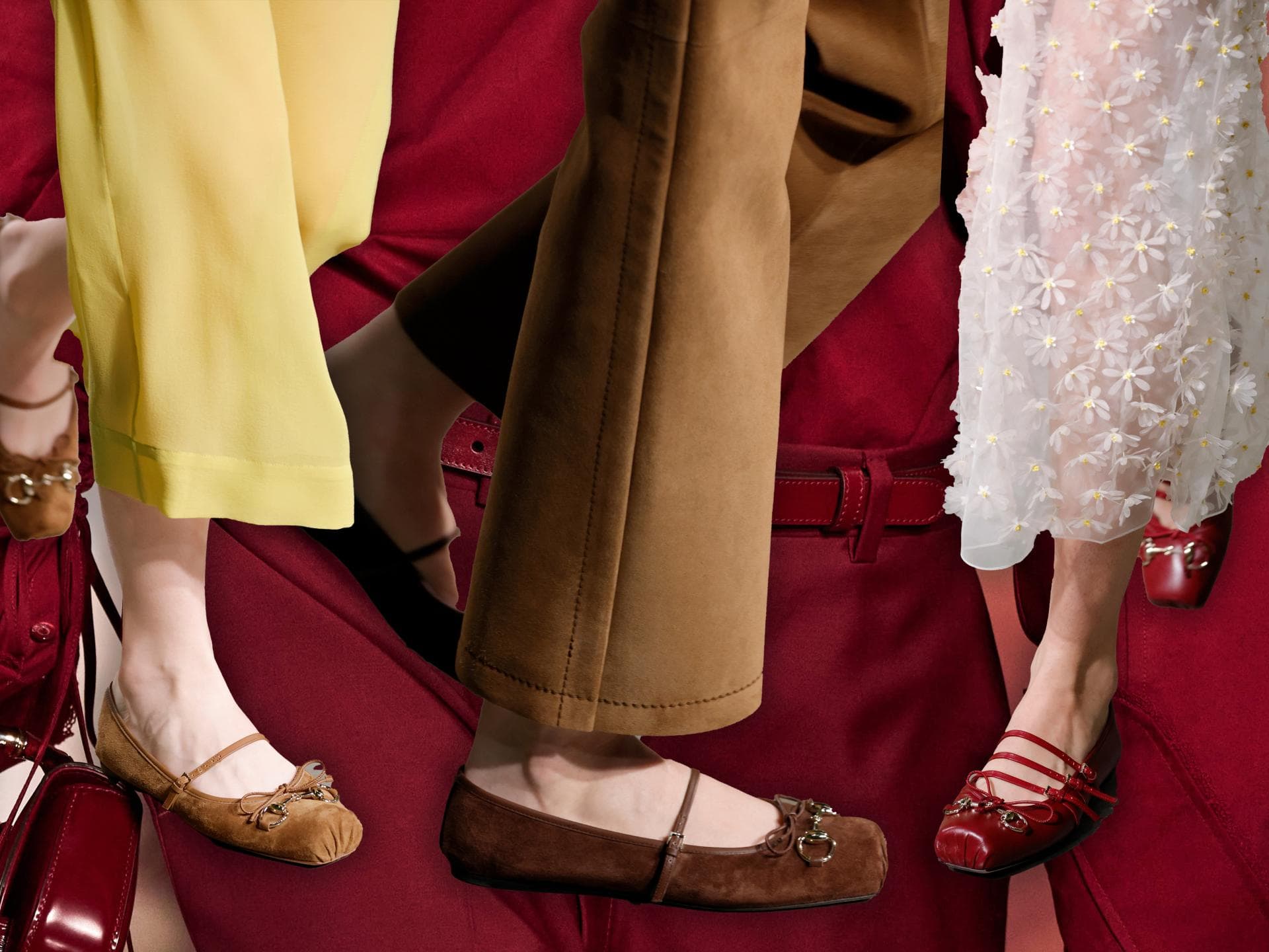 Ballerinas müssen 2025 so aussehen, um im Modetrend zu sein Gucci Ballerinas