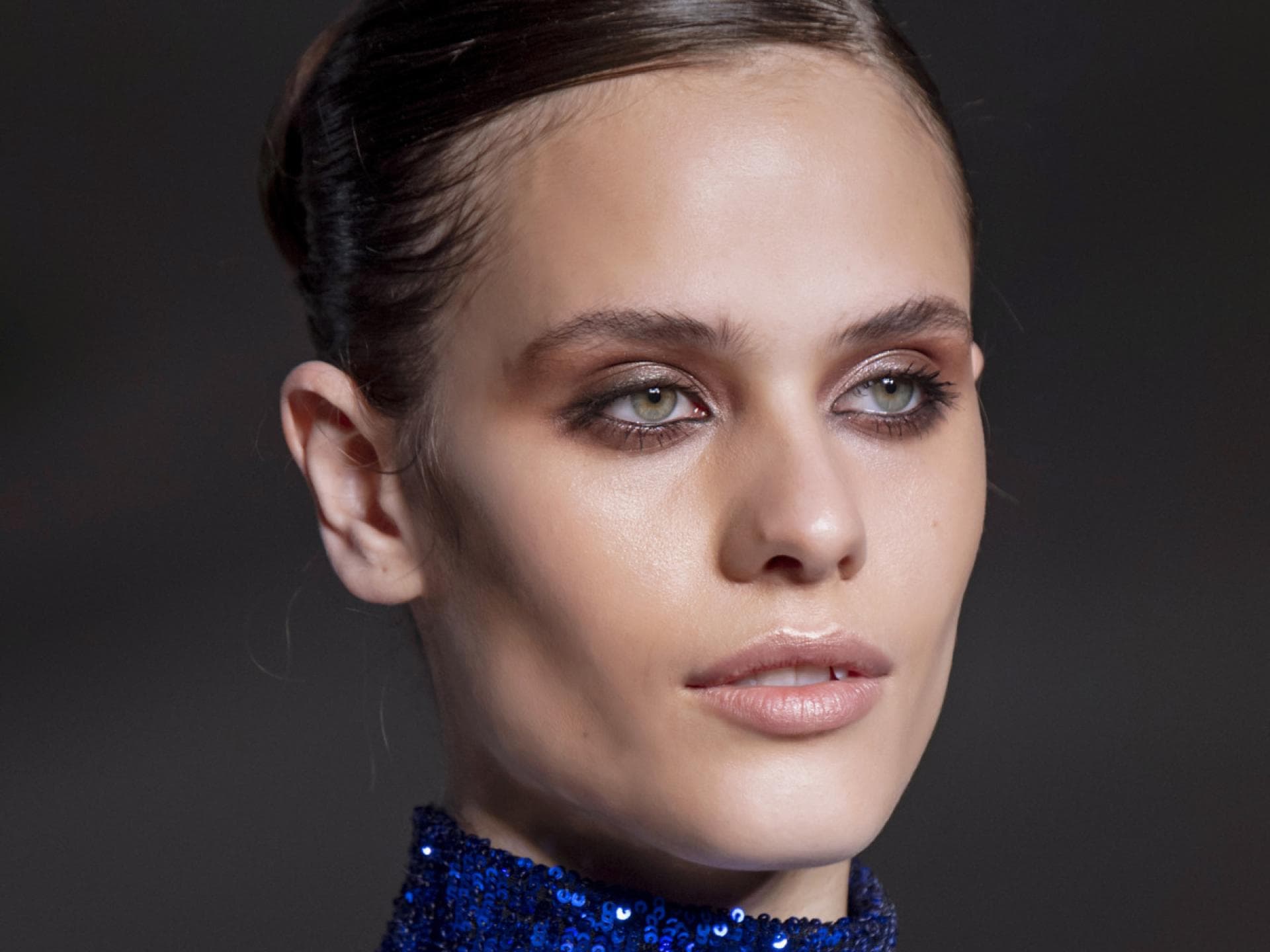 Smokey Eyes in Braun