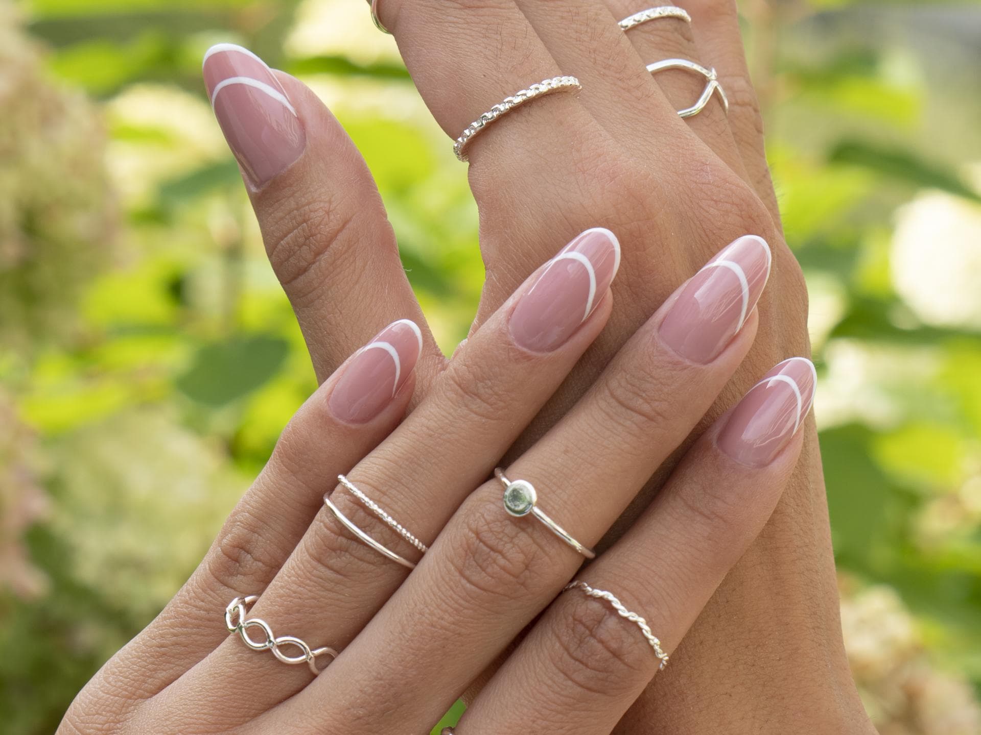 Double French Nails