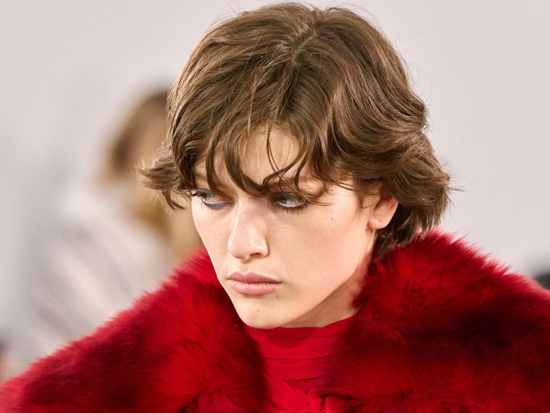 Model mit Pageboy Bob Model mit Pageboy Bob