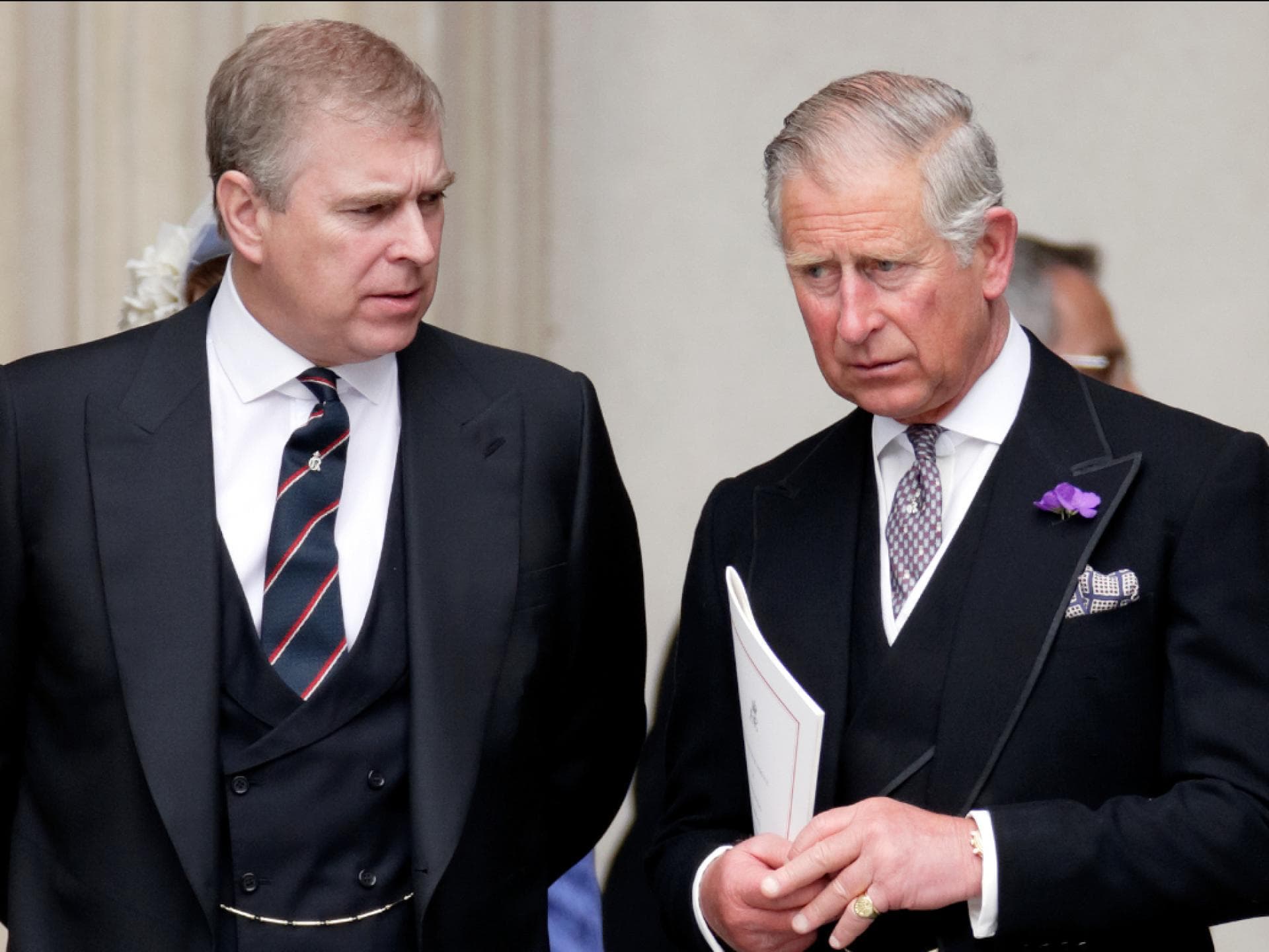 Prinz Andrew und König Charles III.