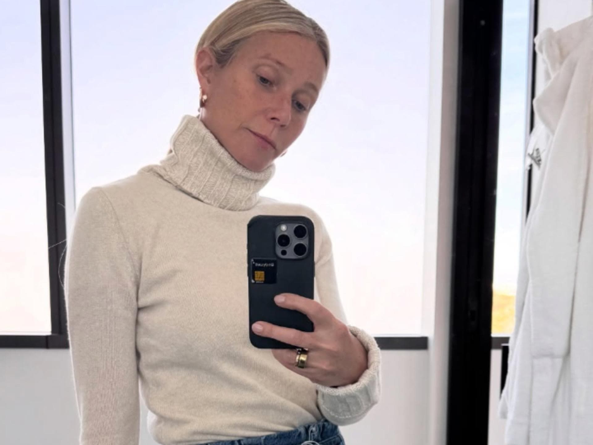 gwyneth-paltrow mode gwyneth-paltrow spiegel-selfie