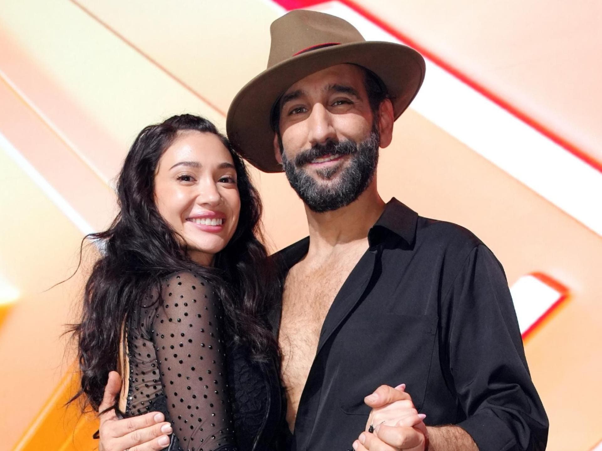 Massimo Sinató und Paola Maria bei "Let's Dance"