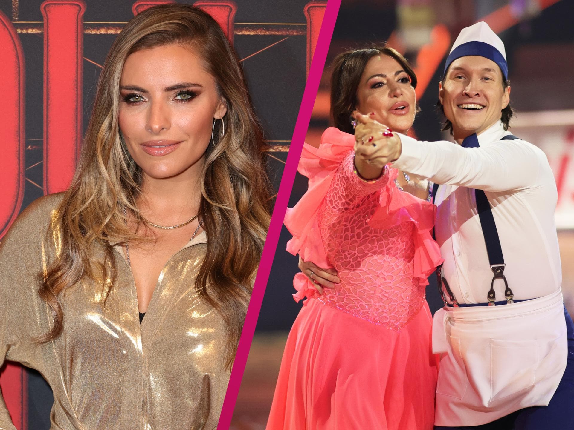 Collage Sophia Thomalla und Simone Thomalla mit "Let's Dance"-Tanzpartner