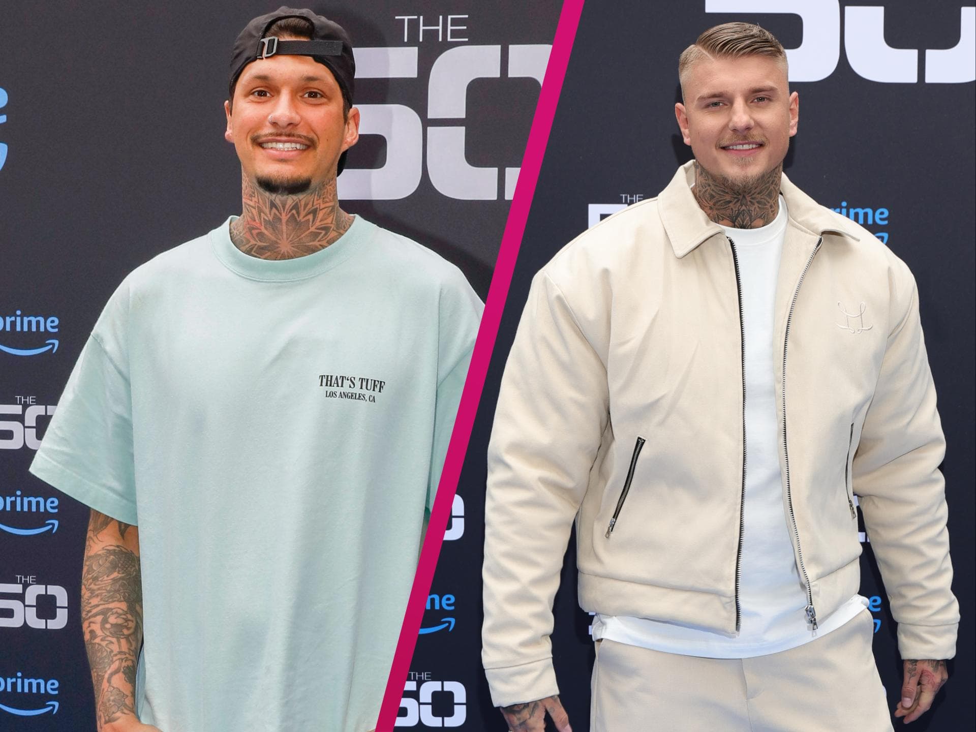 Yasin Mohamed und Paco Herb zoffen sich bei "The 50"