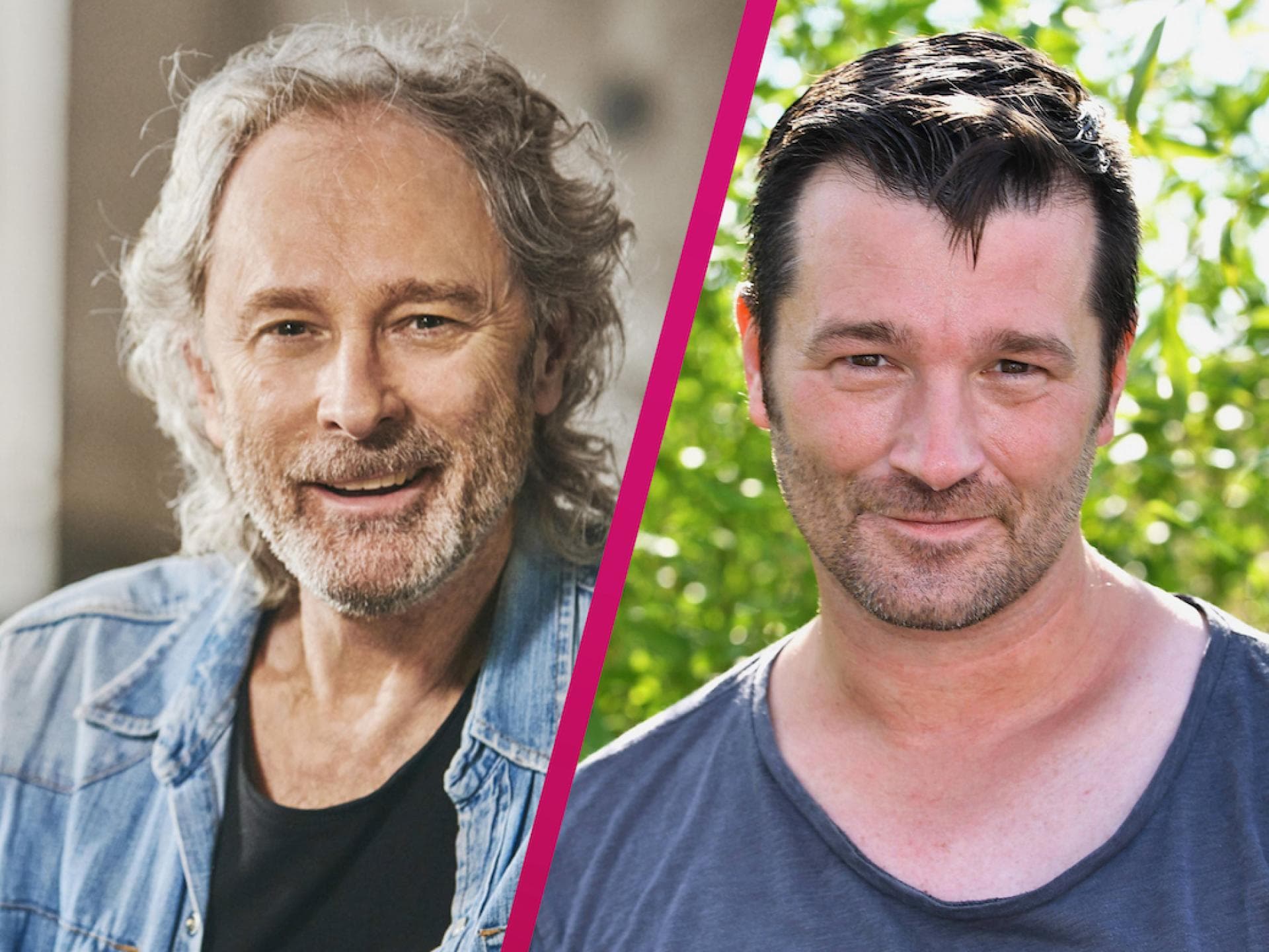 Collage Wolfgang Petry und Achim Petry