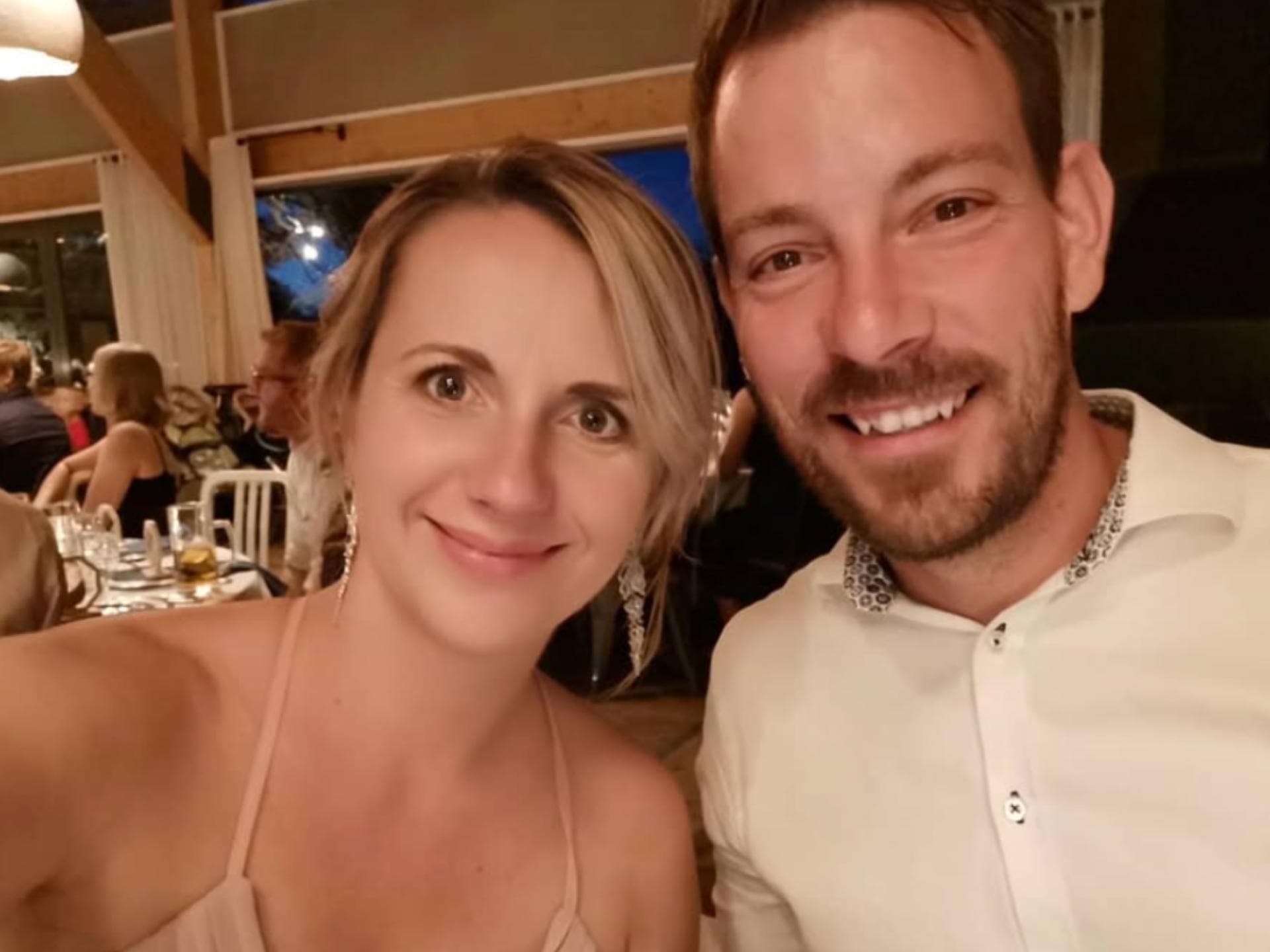 Anna Heiser mit Gerald Heiser glücklich