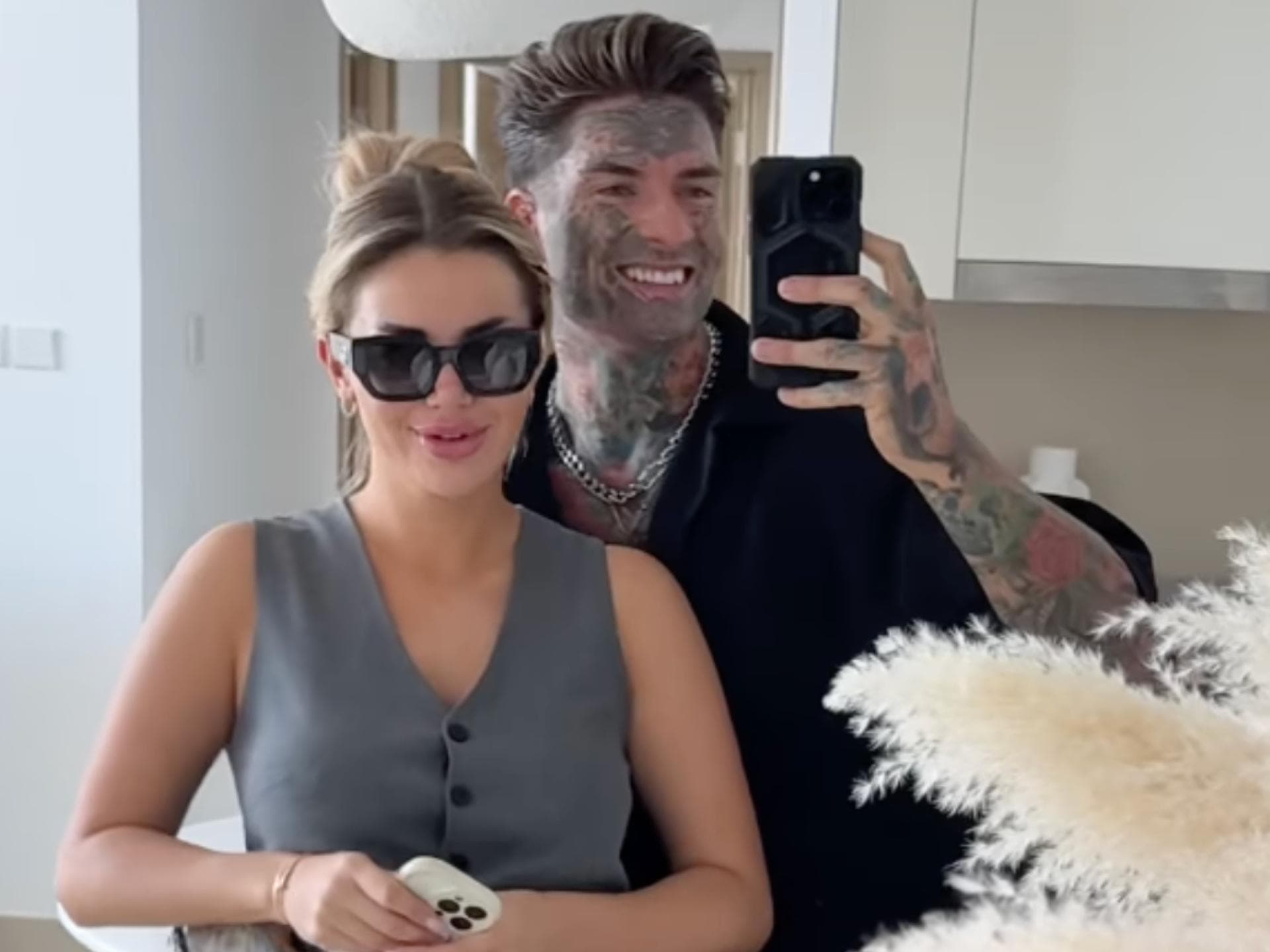 Selfie von Kimm Virginia Hartung und Nikola Glumac