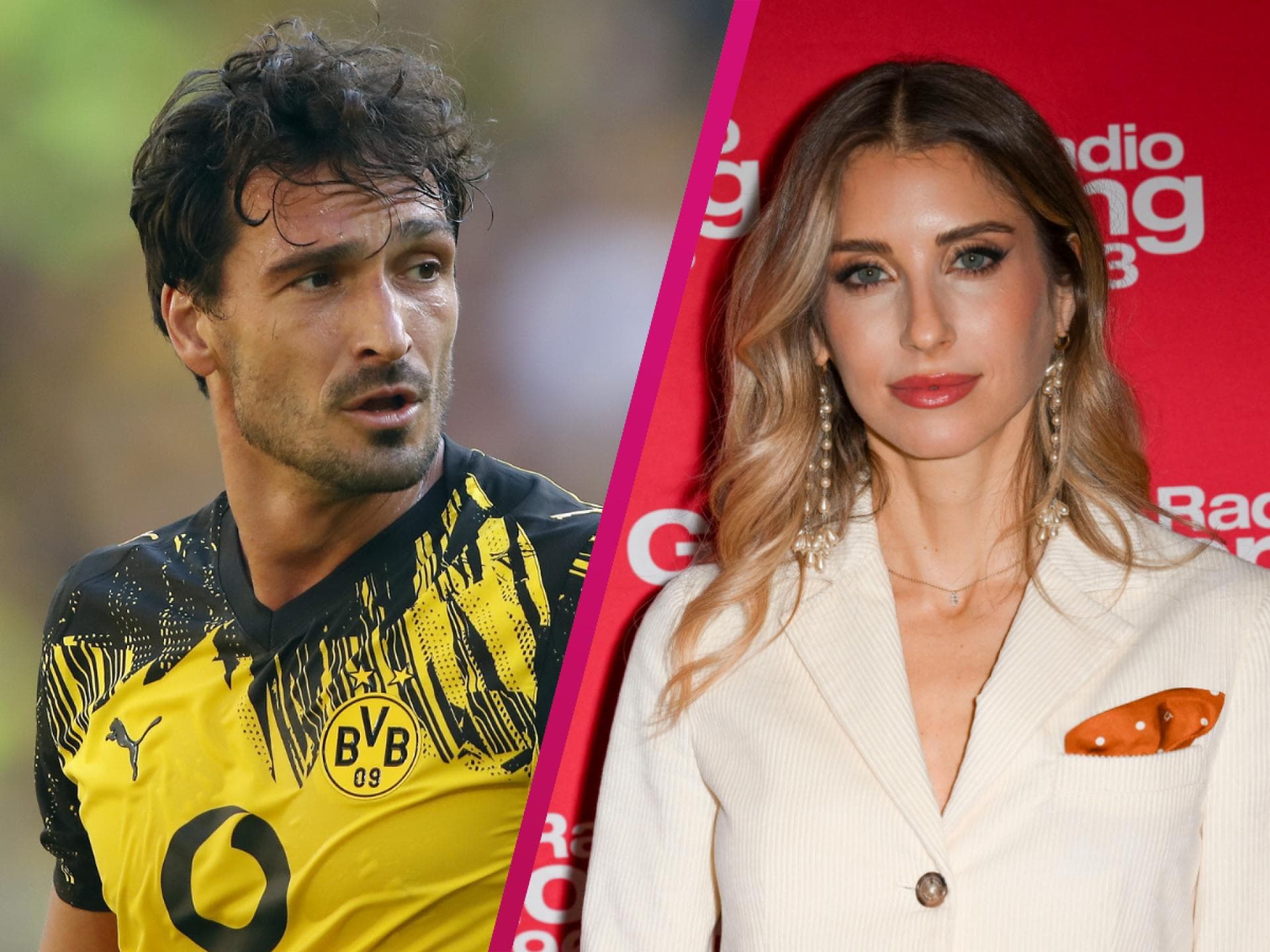 Mats & Cathy Hummels Collage