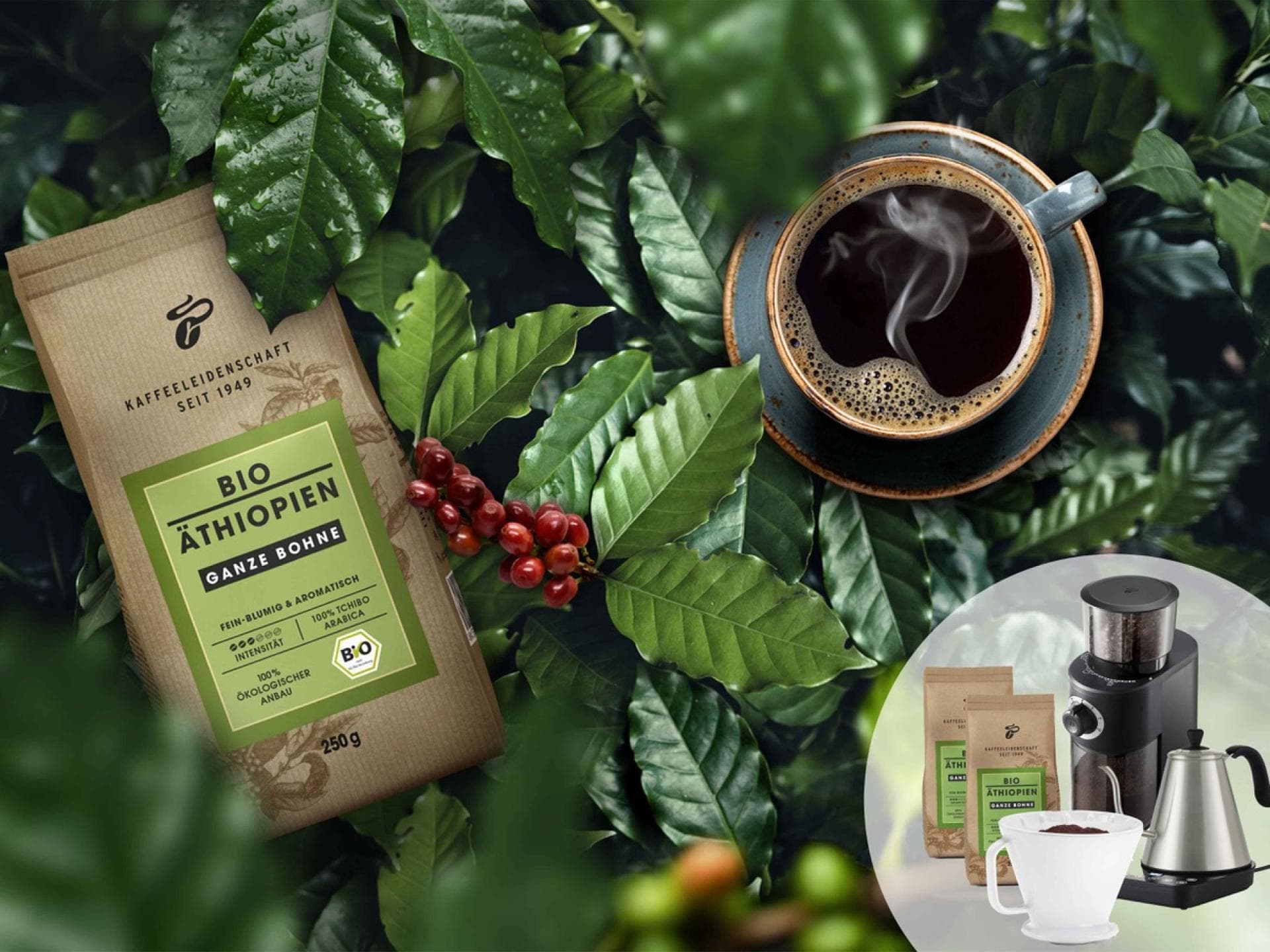 "Bio Äthiopien" Kaffee von Tchibo