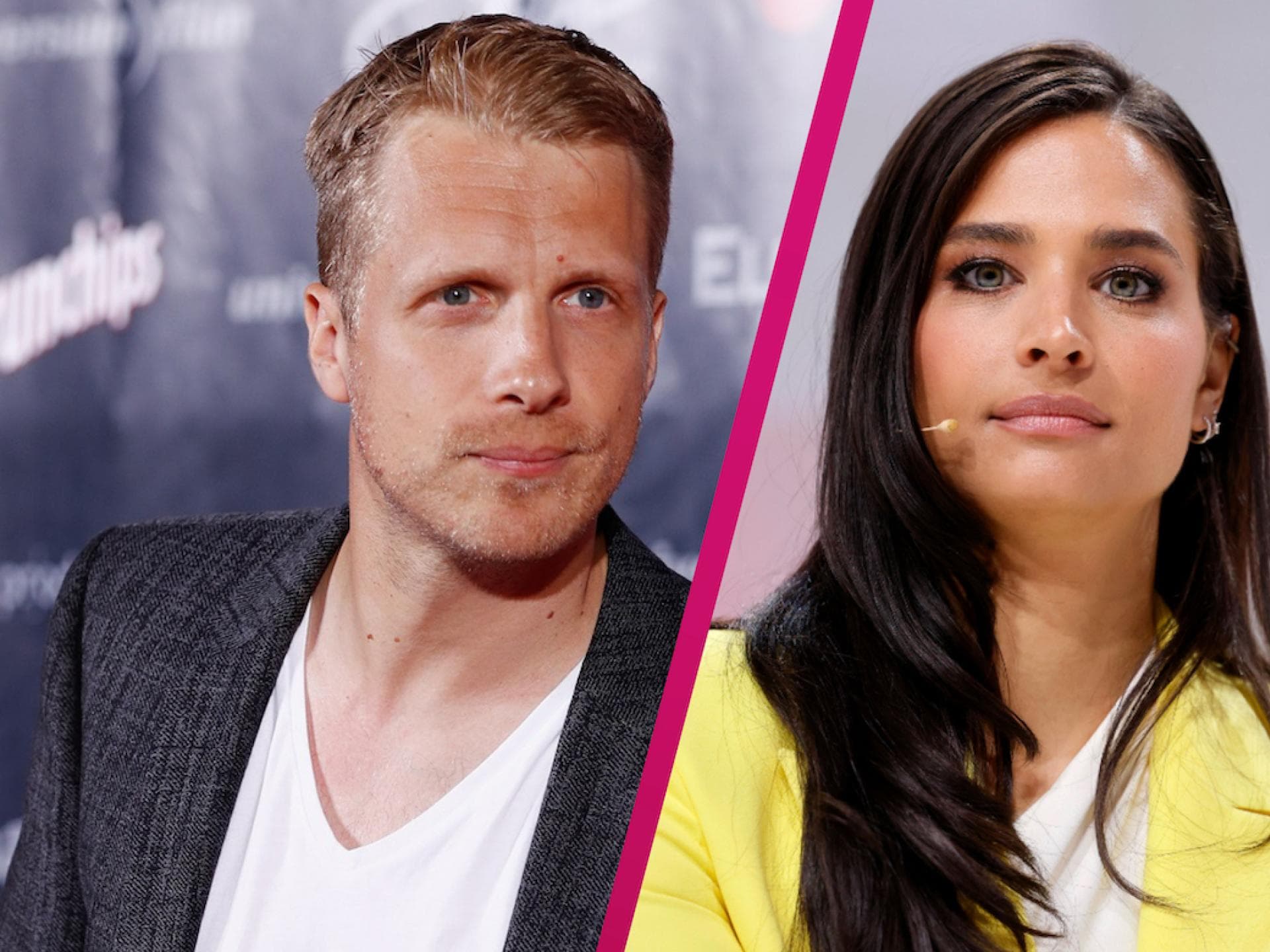 Collage Oliver Pocher und Amira Pocher