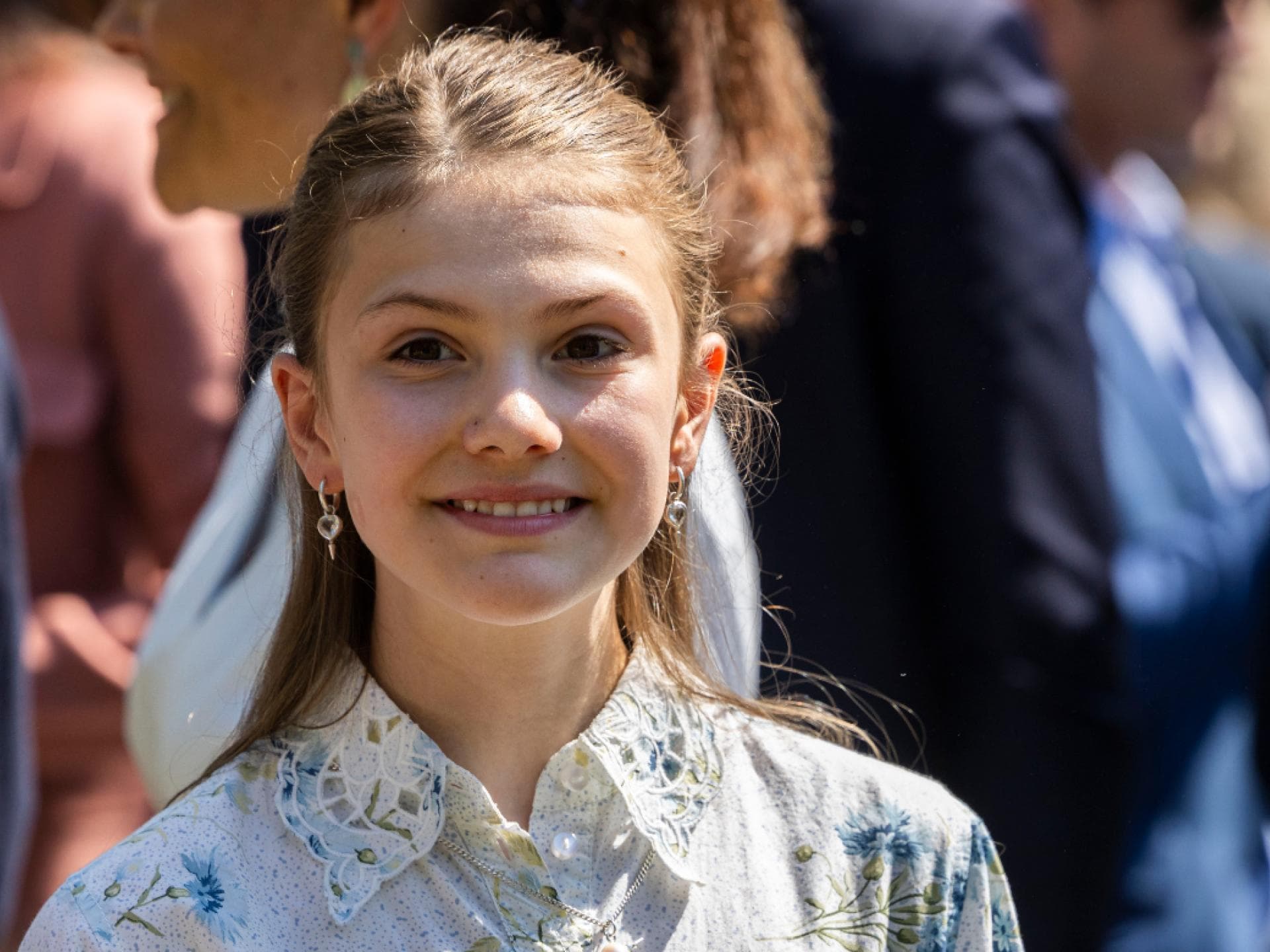 Prinzessin Estelle lächelt