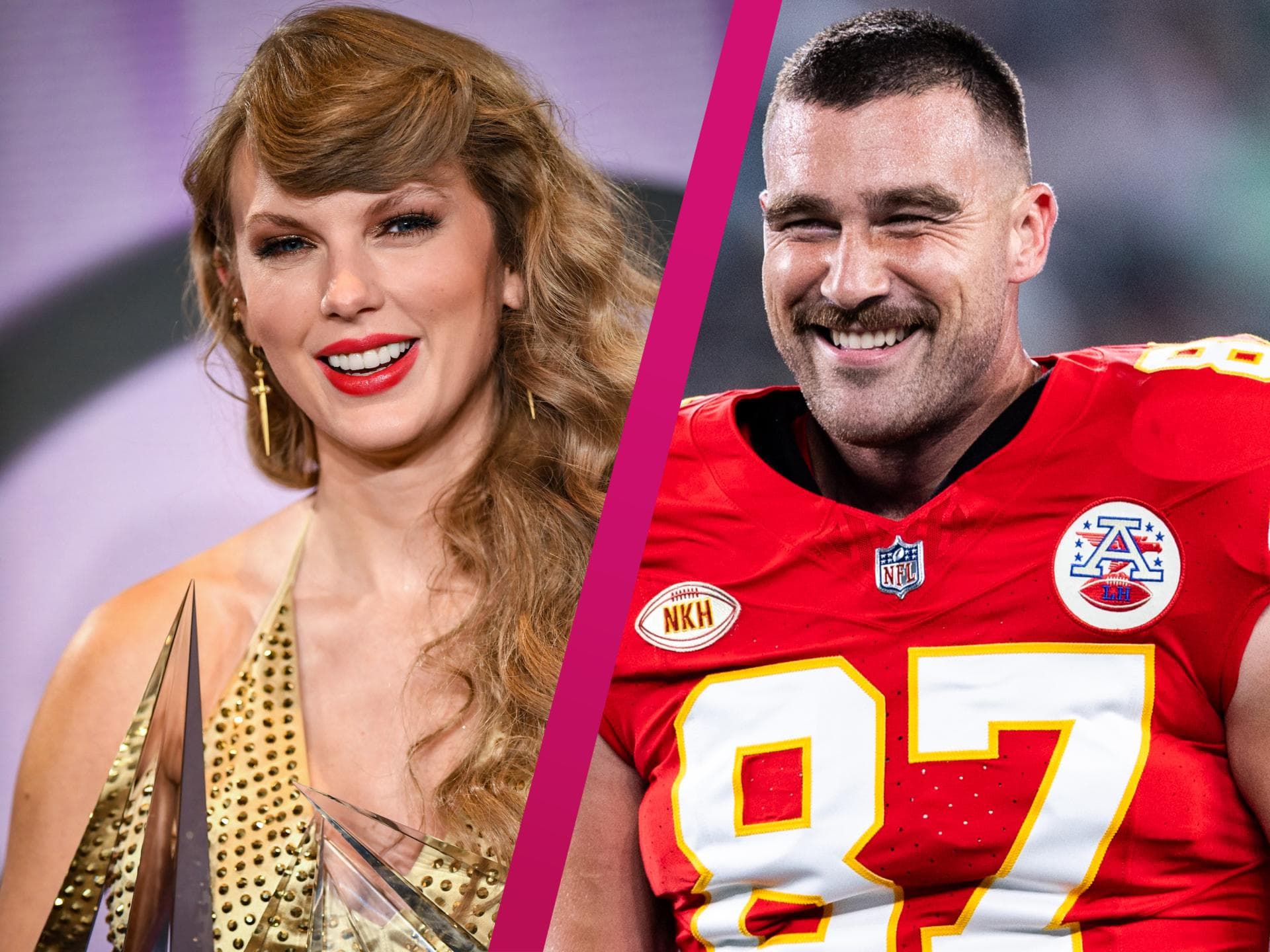 Taylor Swift und Travis Kelce