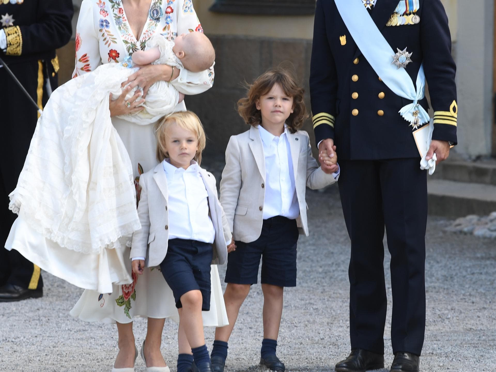 Prinz Carl Philip, Sofia und die Kinder Julian, Gabriel und Alexander