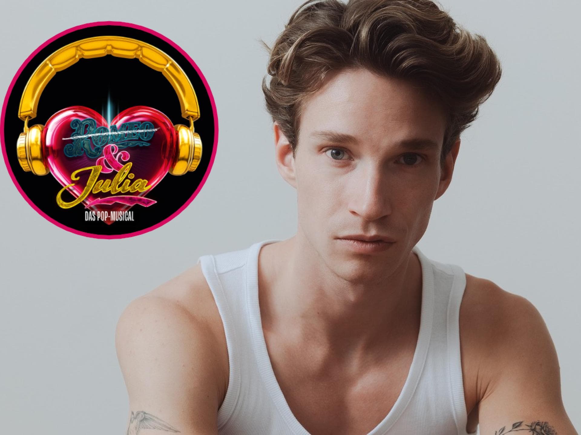 Collage Raphael Groß mit & Julia-Logo