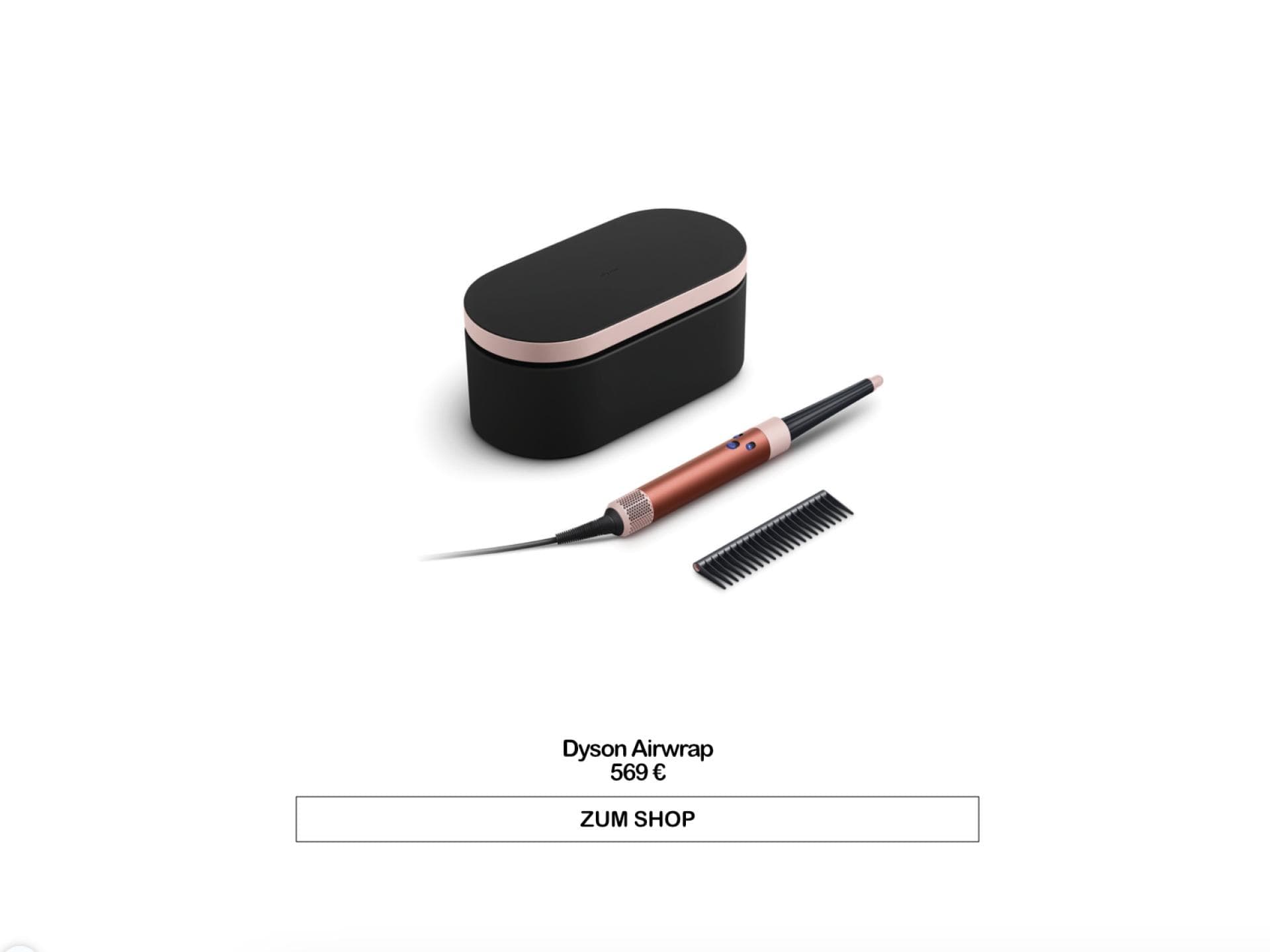 Dyson Airwrap in Strawberry Bronze