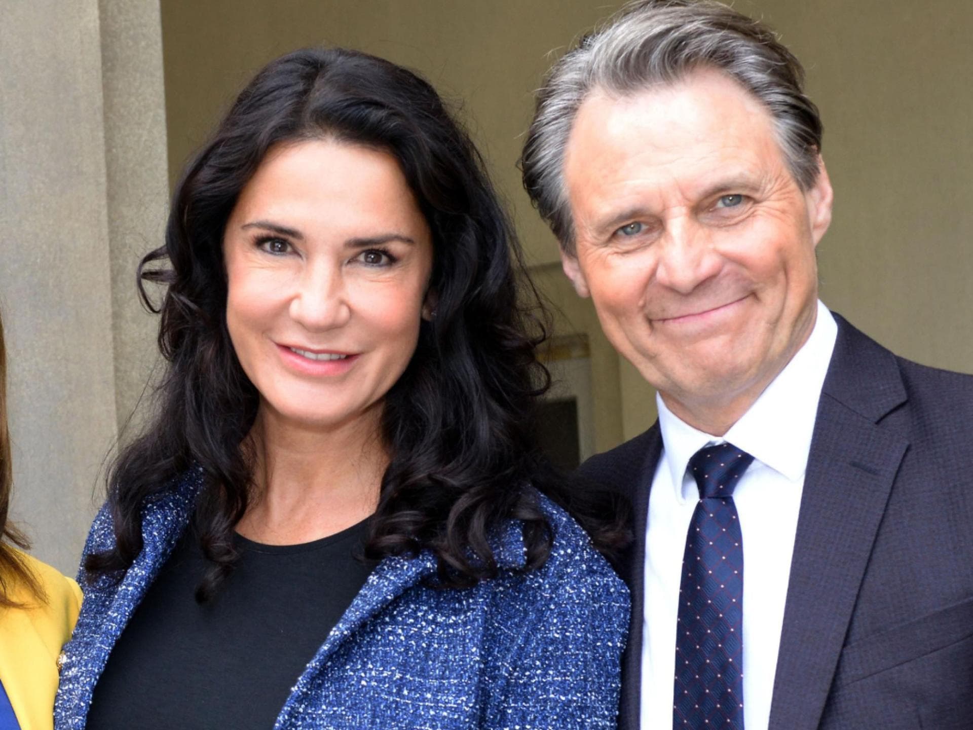 Mariella Ahrens als Elinor und Wolfgang Bahro als Gerner bei GZSZ