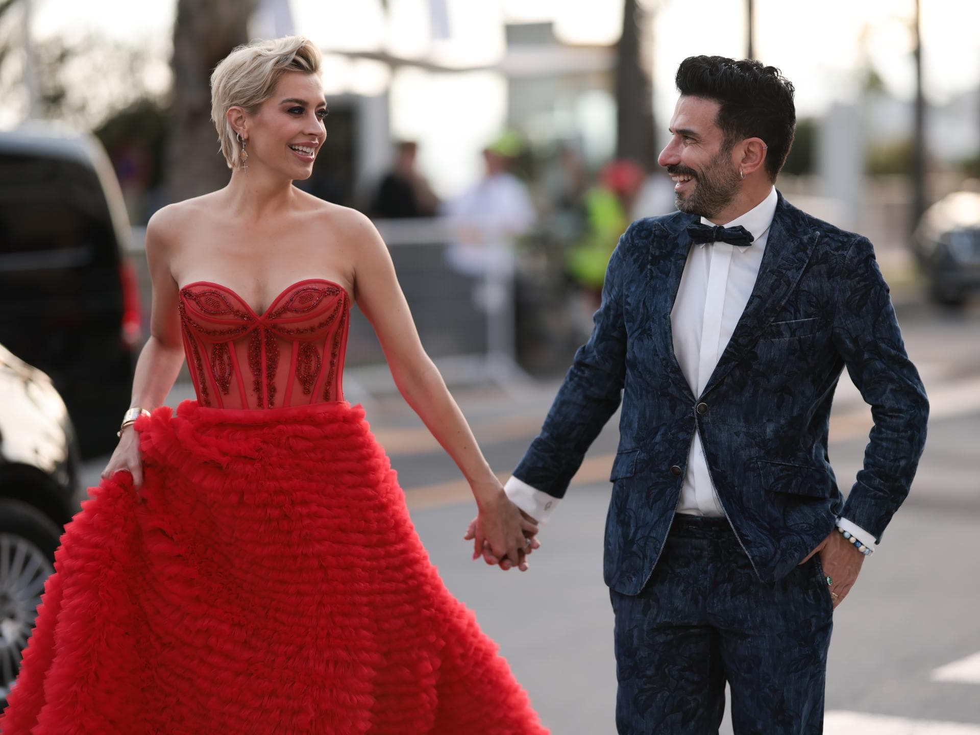 Marc Terenzi und Verena Kerth Hand in Hand