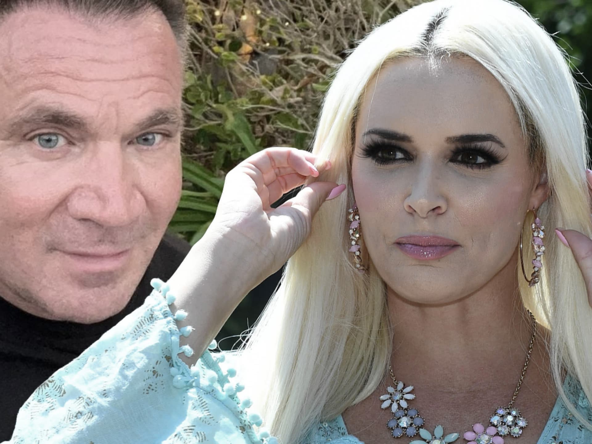 Peter Klein und Daniela Katzenberger ernst