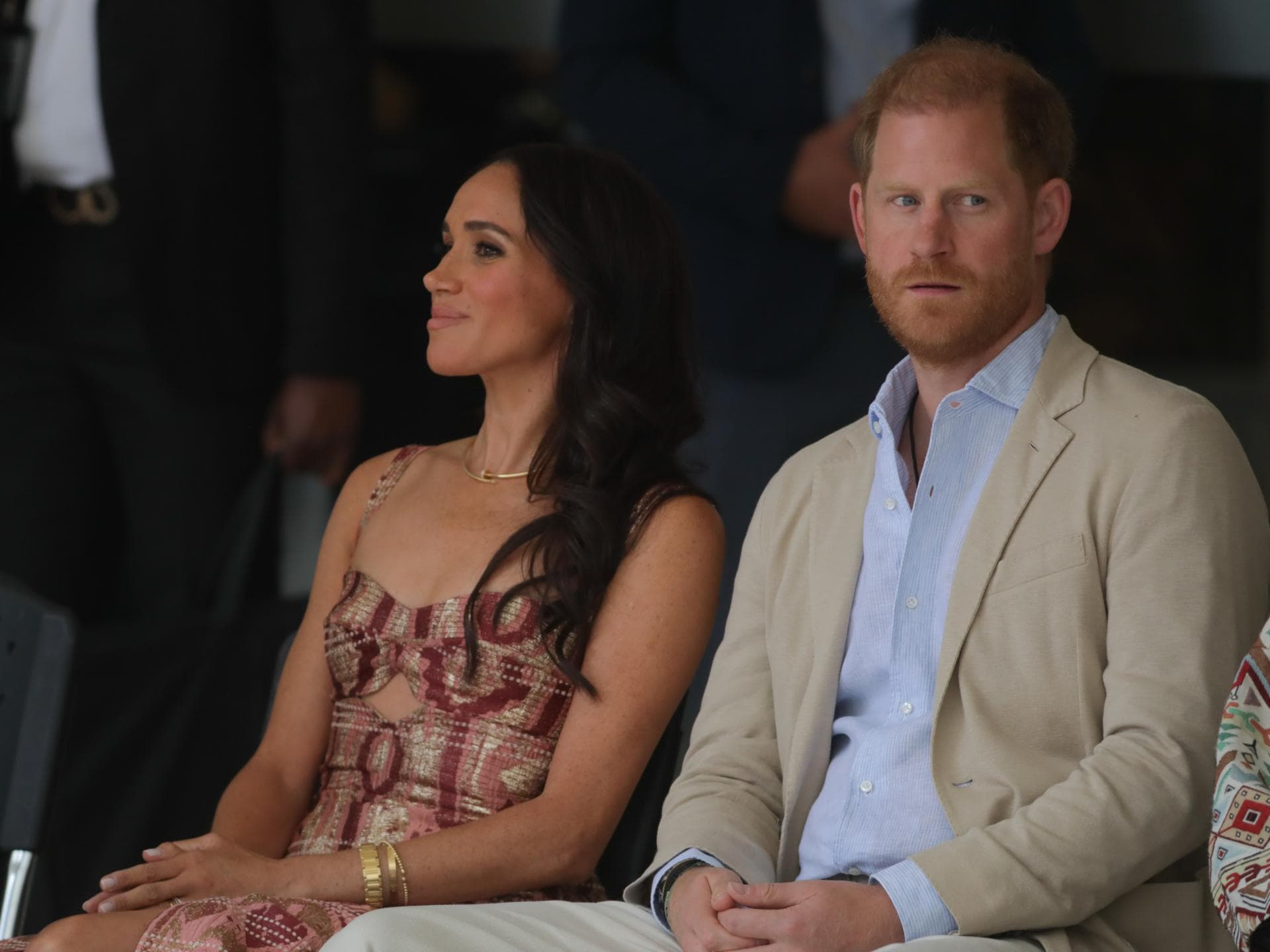 Prinz Harry und Herzogin Meghan bei ihrer Kolumbien-Reise im August 2024
