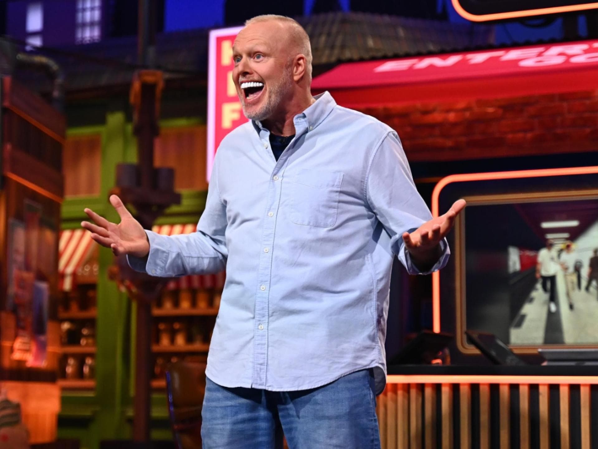 Stefan Raab mit Fake-Gebiss bei DGHNDM