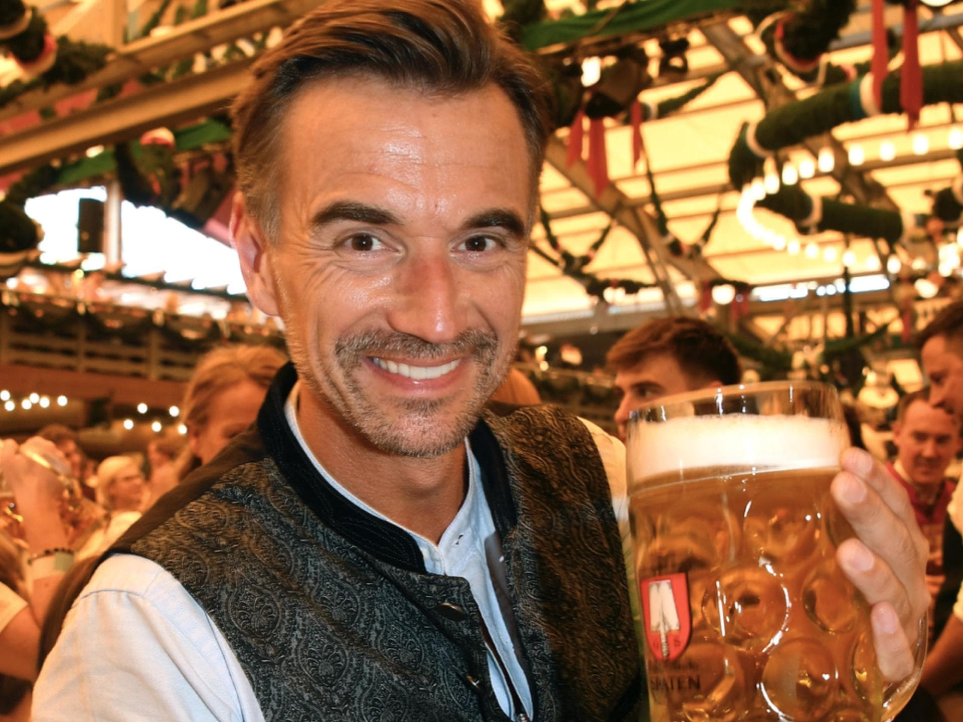 Florian Silbereisen auf dem Oktoberfest