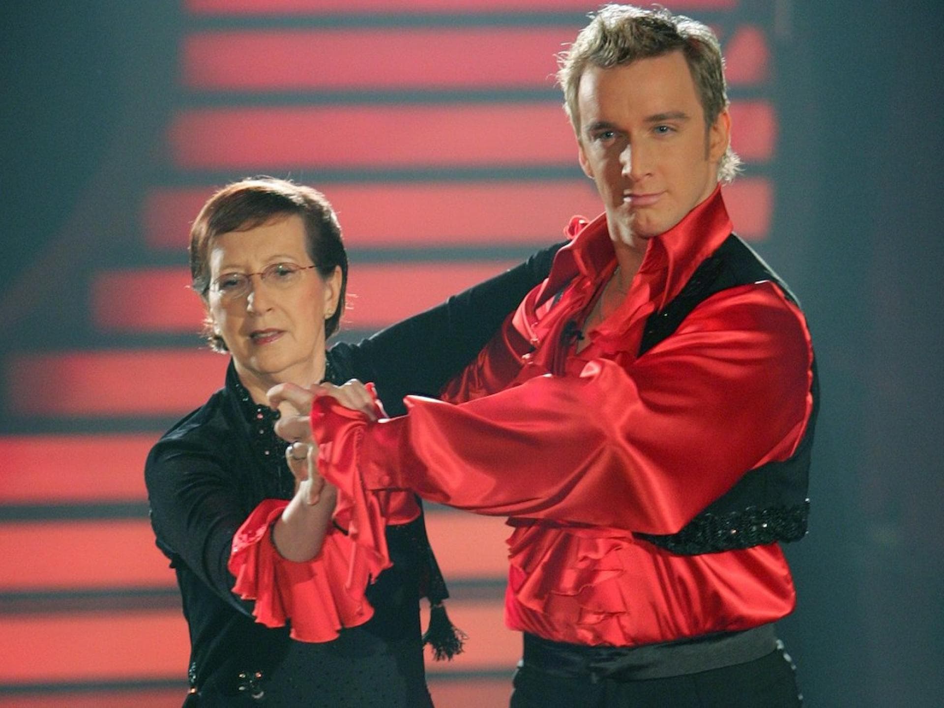 Heide Simonis und Hendrik Hofken bei Let's Dance