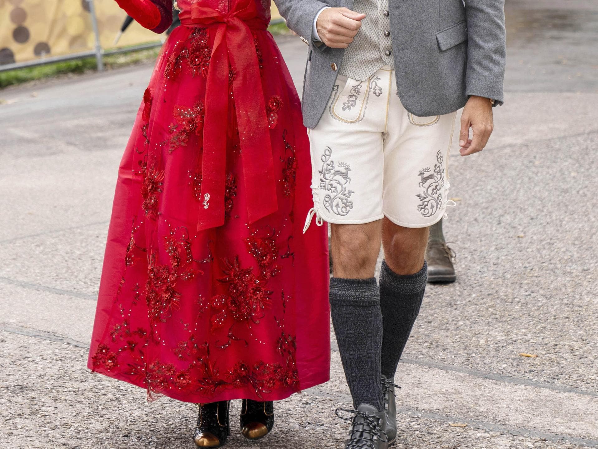 Stars auf dem Münchner Oktoberfest 2024: La Toya Jackson und Marcel Remus