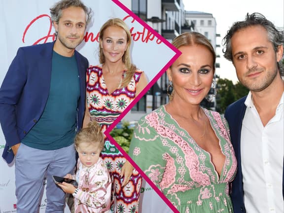 Caroline Beil & Philipp Sattler mit Tochter Ava