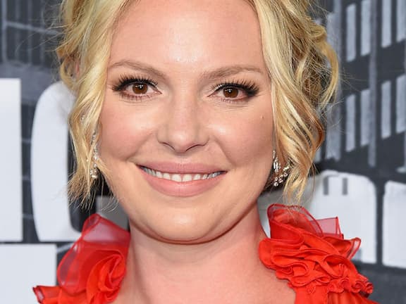 Katherine Heigl glücklich