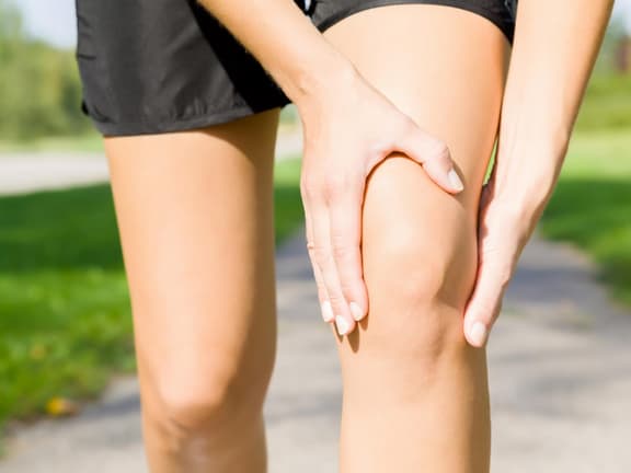 Knieschmerzen nach dem Joggen
